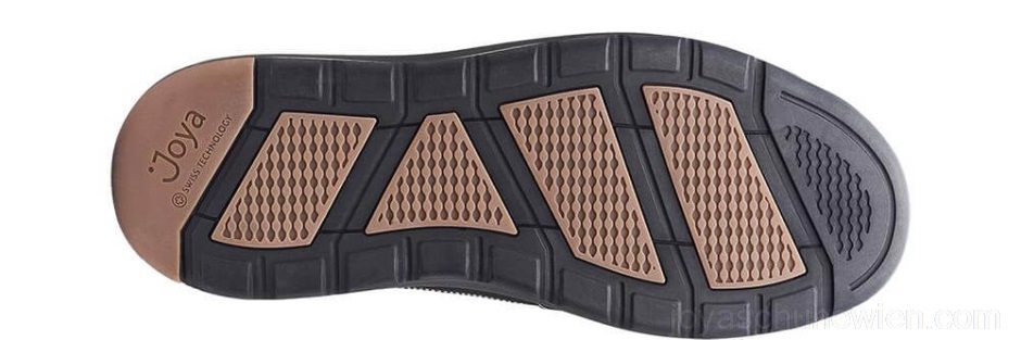 Joya Bruno Mode-Sneaker Herren - Schwarz